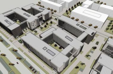 Sketchup学校模型|大学学院楼，教学楼，教育建筑，现代风格-BIM建筑网