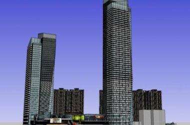 Sketchup综合体模型|超高层商业综合体，现代风格，购物中心，公寓住宅，酒店，写字楼-BIM建筑网