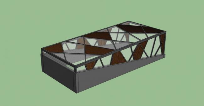 Sketchup素材模型|车库入口，构件，素材组件