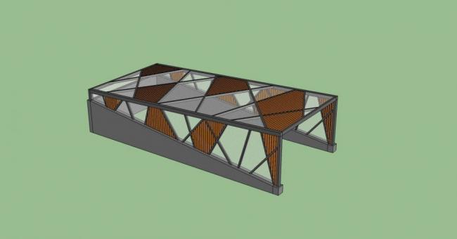 Sketchup素材模型|车库入口，构件，素材组件