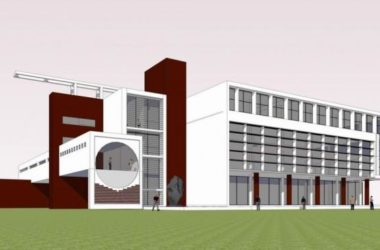 Sketchup文化模型|多层大学图书馆，现代风格，文化建筑-BIM建筑网