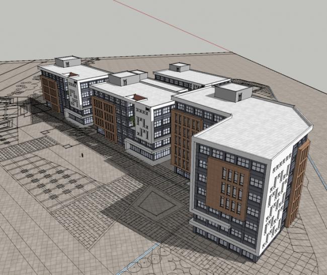 Sketchu工业厂房|多层工业厂房，现代风格