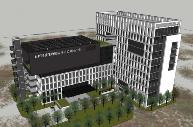 Sketchup办公模型|高层办公楼，产业园，现代风格