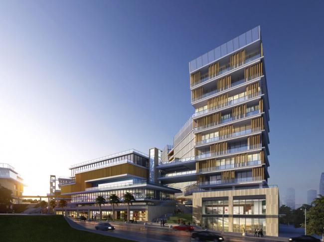 Sketchup综合体模型|多层高层混合，商业综合体，现代风格