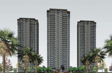 Sketchup住宅模型|绿地高层住宅公寓，居住建筑，现代风格-BIM建筑网