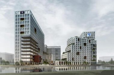 Sketchup办公模型|文化创意园，高层办公楼写字楼，现代风格-BIM建筑网