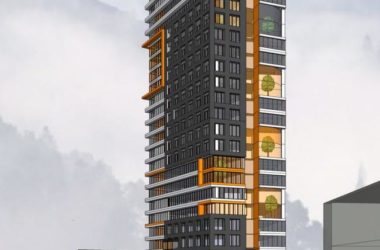 Sketchup综合体模型|商业综合体，高层办公，底层商业，现代风格-BIM建筑网