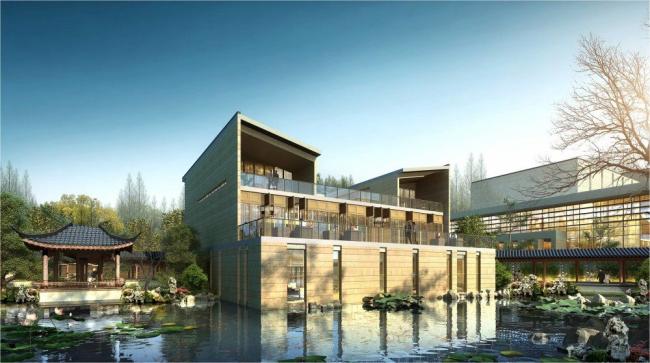 Sketchup办公模型|多层办公楼，产业园，现代风格