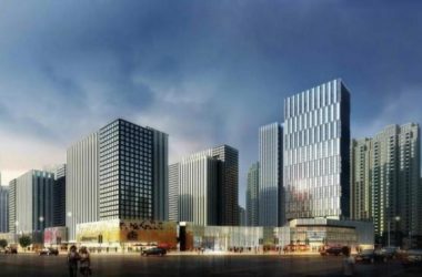 Sketchup办公模型|高科技园区，高层办公写字楼，现代风格-BIM建筑网