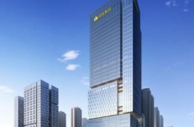 Sketchup办公模型|绿地，总体，高层办公写字楼，现代风格-BIM建筑网