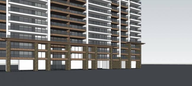 Sketchup住宅模型|三亚土福湾，高层住宅公寓，居住建筑，现代风格