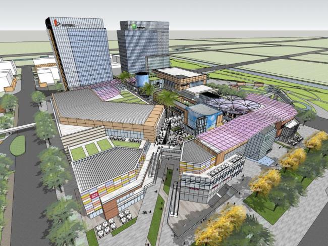 Sketchu工业厂房|多层高层混合，办公园区，工业建筑，现代风格