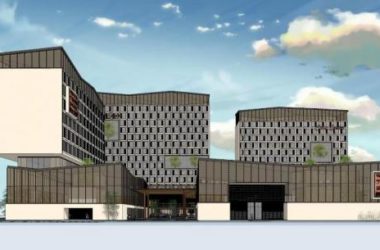 Sketchup办公模型|多层办公楼，新中式风格-BIM建筑网