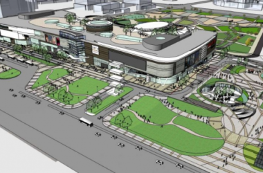 Sketchup商业模型|大型商场，多层商业建筑，现代风格-BIM建筑网