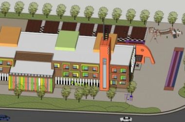 Sketchup学校模型|多层幼儿园学校，现代风格，教育建筑-BIM建筑网