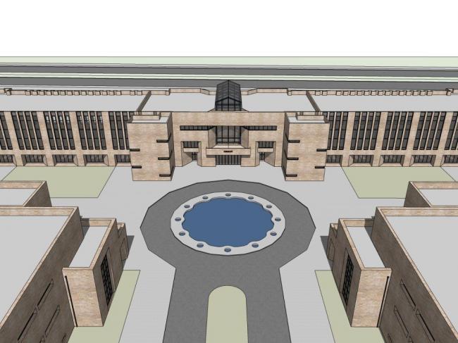 Sketchu工业厂房|多层产业园，厂房，工业建筑，现代风格