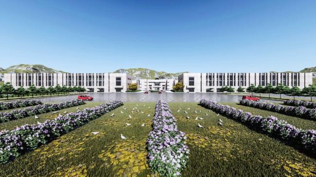 Sketchu工业厂房|多层产业园，厂房，工业建筑，现代风格