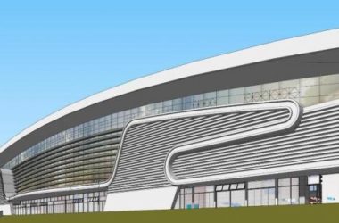 Sketchup车站路桥|多层火车站汽车站，现代风格，交通建筑-BIM建筑网