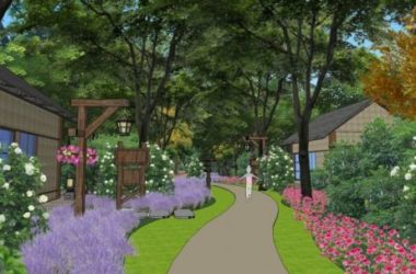 Sketchup酒店模型|苏州树山云温泉度假村，酒店，中式风格-BIM建筑网