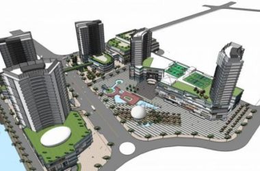 Sketchup综合体模型|高层城市商业综合体，办公写字楼，现代风格-BIM建筑网