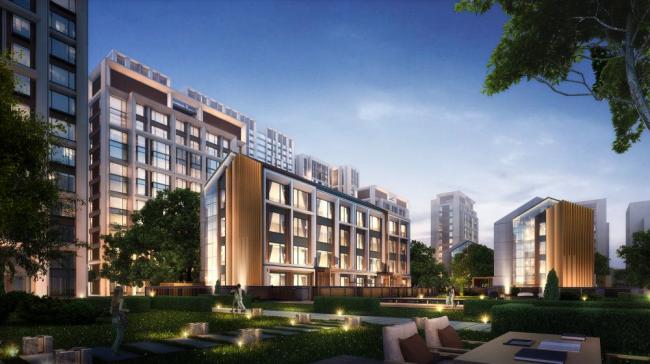 Sketchup住宅模型|多层住宅，居住建筑，现代风格