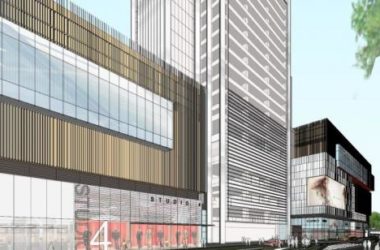 Sketchup综合体模型|超高层商业综合体，办公写字楼，现代风格-BIM建筑网