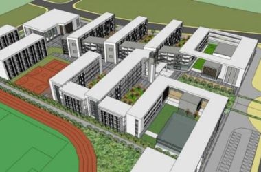 Sketchup学校模型|多层学校，校园，教学楼，教育建筑，现代风格-BIM建筑网