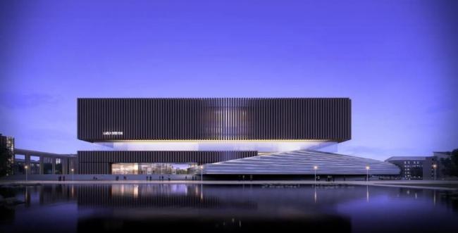 Sketchup学校模型|多层大学校园，学院学校，教学楼，教育建筑，现代风格