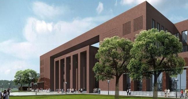 Sketchup学校模型|多层大学校园，学院学校，教学楼，教育建筑，现代风格