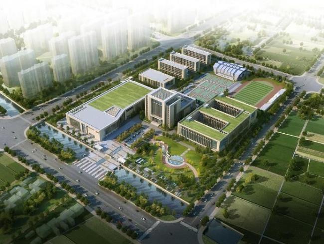 Sketchup学校模型|多层大学校园学院，教学楼，教育建筑，现代风格