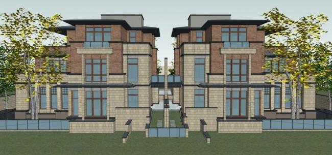 Sketchup别墅模型|别墅住宅区，欧式古典风格，居住建筑