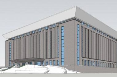 Sketchup办公模型|综合行政楼，办公，现代风格-BIM建筑网