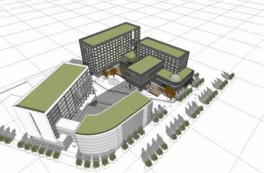 Sketchup酒店模型|多层酒店，现代风格-BIM建筑网