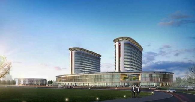 Sketchup医院模型|妇幼保健院，多层高层混合医院，医疗建筑，现代风格