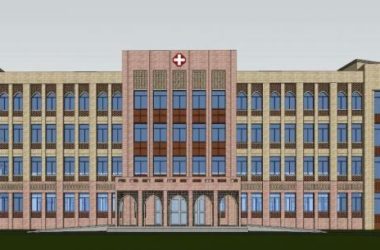 Sketchup医院模型|多层医院，新疆伊斯兰风格，医疗建筑-BIM建筑网