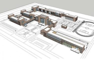 Sketchup学校模型|拼合模型，多层学校教学楼，中小学，教育建筑，现代风格-BIM建筑网