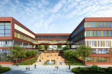 Sketchup学校模型|多层中小学学校，教学楼，教育建筑，现代风格-BIM建筑网