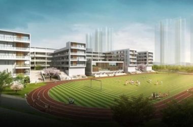 Sketchup学校模型|多层中小学学校，教学楼，教育建筑，现代风格-BIM建筑网