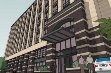 Sketchup办公模型|多层办公楼，新古典风格-BIM建筑网