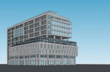 Sketchup办公模型|多层办公楼，写字楼，现代风格-BIM建筑网