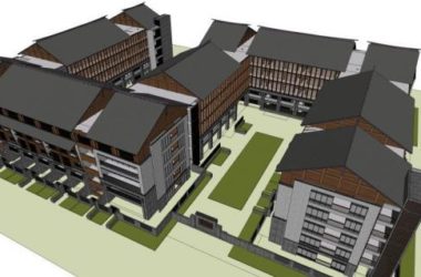 Sketchup住宅模型|多层公寓宿舍,居住建筑,中式风格-BIM建筑网