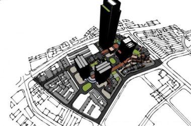 Sketchup综合体模型|多层高层混合商业综合体，高层办公写字楼，现代风格-BIM建筑网