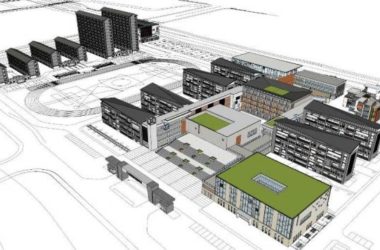 Sketchup学校模型|多层中小学学校，教学楼，教育建筑，新中式风格-BIM建筑网