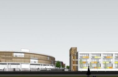 Sketchup学校模型|多层中小学学校，教学楼，教育建筑，现代风格-BIM建筑网