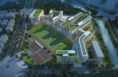 Sketchup学校模型|多层中小学学校，教学楼，教育建筑，现代风格-BIM建筑网