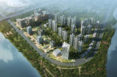 Sketchup综合体模型|高层商业综合体，办公写字楼，现代风格-BIM建筑网