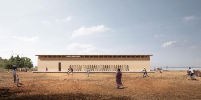 BIM建筑|塞内加尔和平馆国际建筑比赛第一名项目计划 / 蔡长泽