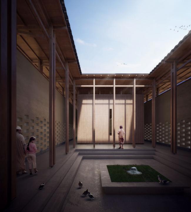 BIM建筑|塞内加尔和平馆国际建筑比赛第一名项目计划 / 蔡长泽