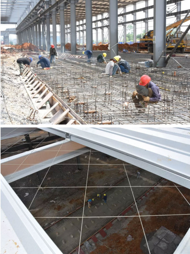 BIM与装配式|广西建工钢结构生产加工基地建设热火朝天