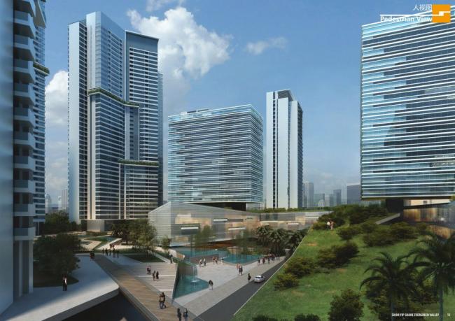 Sketchup住宅模型|超高层住宅小区，现代风格，居住建筑